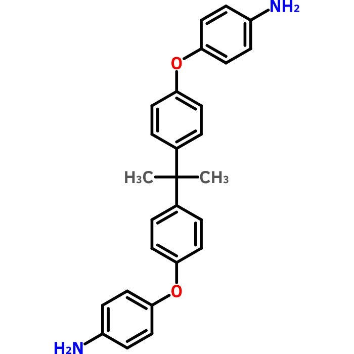2,以[4 - (4-aminophenoxy)苯基)丙烷