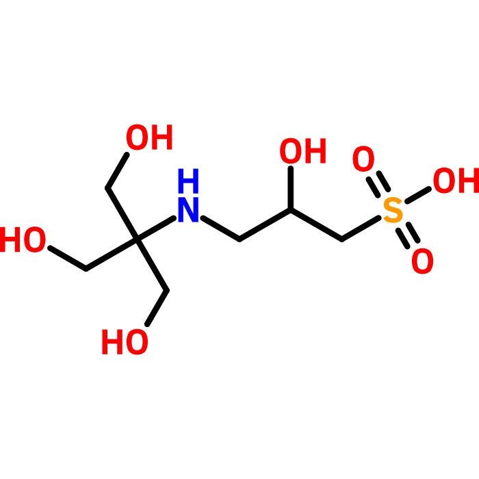3 - [N-Tris(羟甲基)methylamino] 2-hydroxypropanesulfonic酸