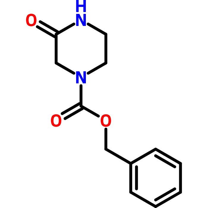苄3-Oxopiperazine-1-carboxylate